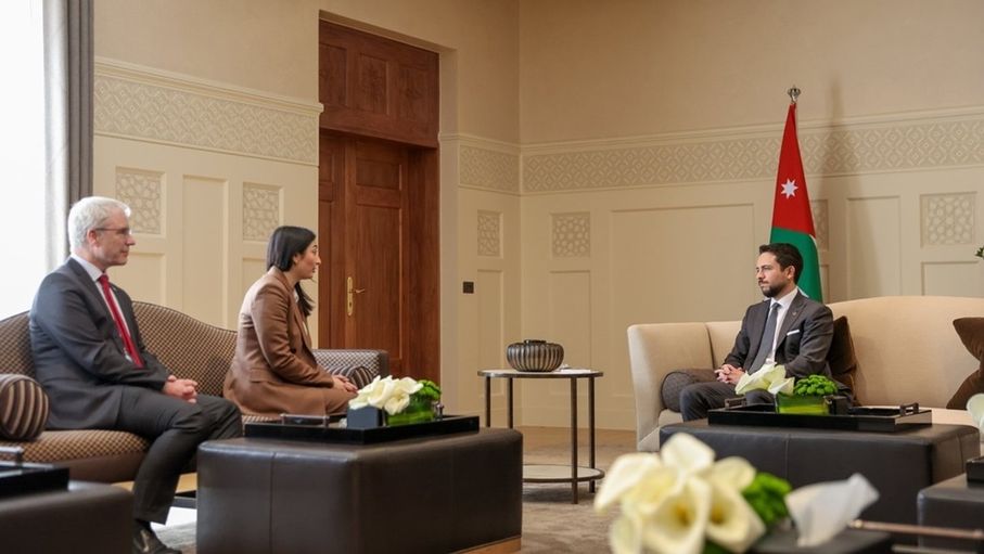 ولي العهد يؤكد أهمية دعم ألمانيا لمشاريع وطنية