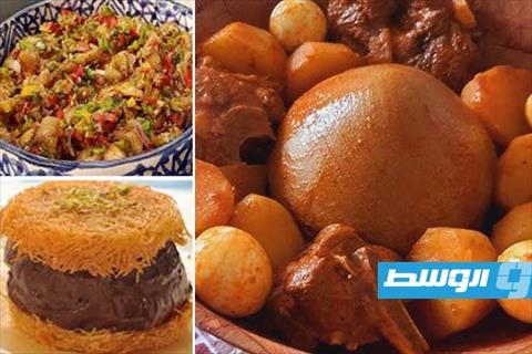 بازين وسلطة باذنجان على مائدة اليوم الحادي عشر من رمضان