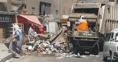 إزالة أشجار آيلة للسقوط ورفع تجمعات القمامة خلال حملات ببولاق الدكرور