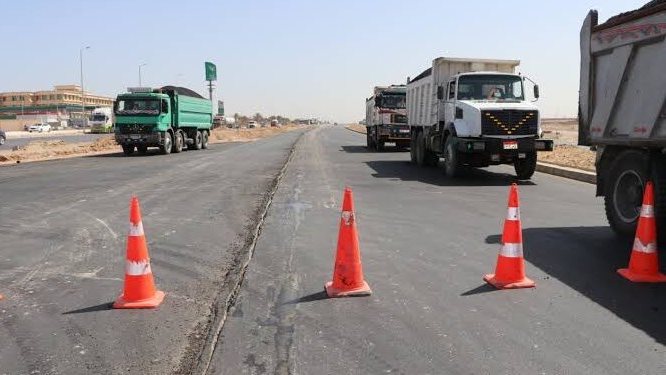 الطرق البديلة بعد الغلق الكلى لطريق الواحات بالاتجاهين لمدة 3 أيام