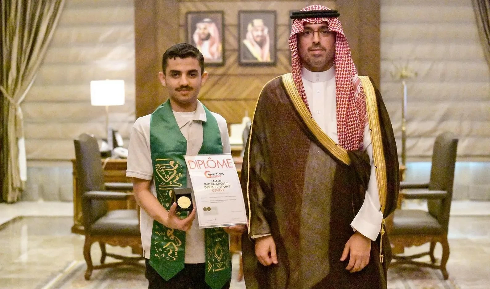 مُحافظ جدة يستقبل متدربي الكلية التقنية بجدة الفائزين في معرض جنيف الدولي للاختراعات 2026