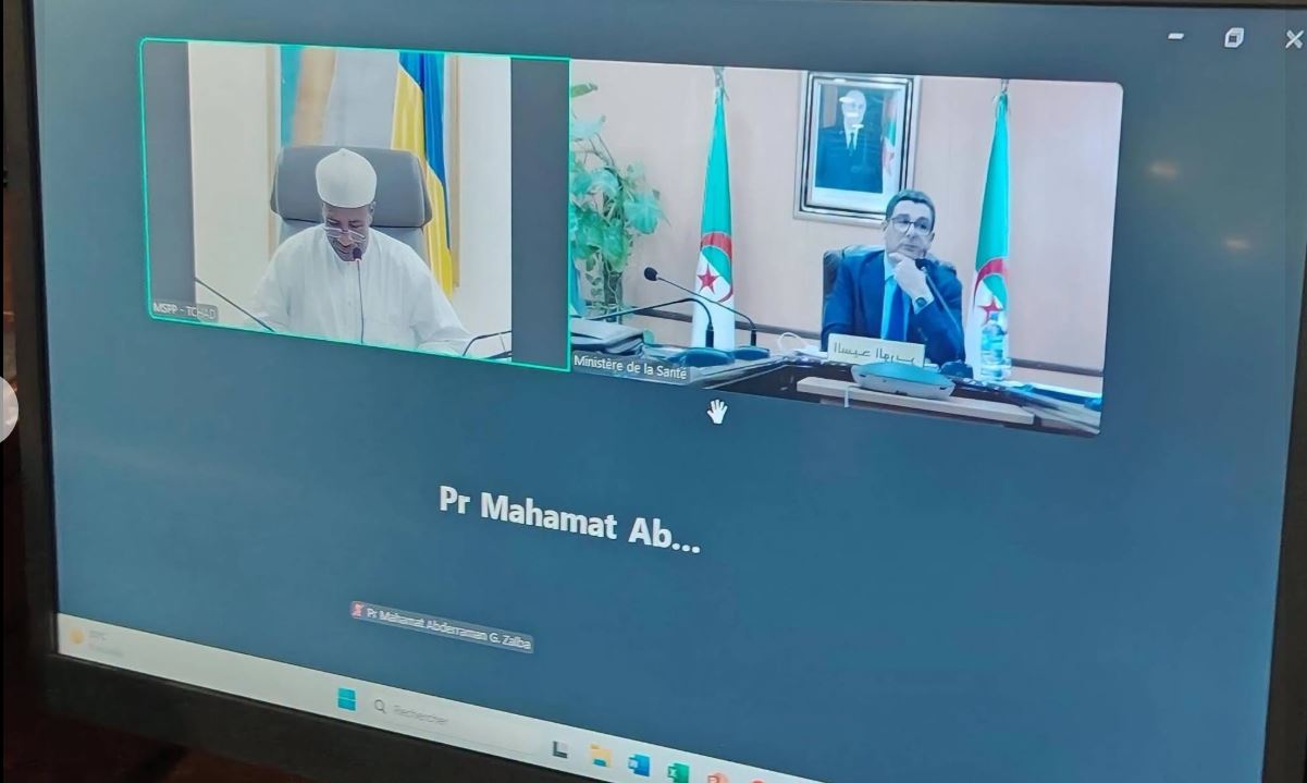آيت مسعودان يترأس اجتماعا ثنائيا مع نظيره التشادي لتفعيل مجالات التعاون الصحي