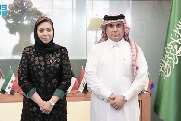 مندوب المملكة الدائم لدى جامعة الدول العربية يلتقي المديرة التنفيذية لمنظمة تنمية المرأة