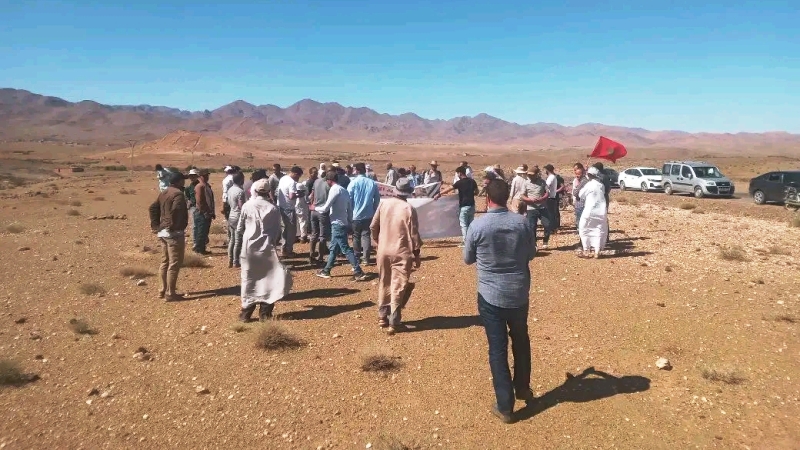 سكان بإقليم تنغير يطالبون بحماية أراضيهم وفك العزلة