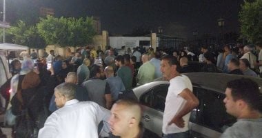 تشييع جثماني سيدة وطفلتها لقى مصرعهما إثر تسريب غاز داخل المنزل