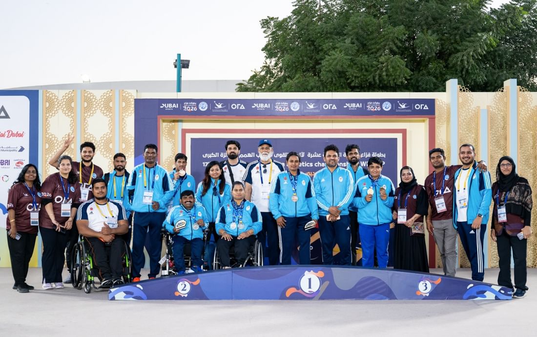 الهند.. بطلة دولية فزاع لألعاب القوى لأصحاب الهمم والإمارات تحصد المركز الرابع