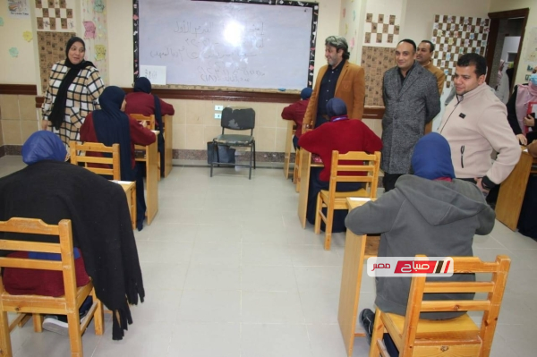 جدول امتحانات شهر ابريل 2026 للصف الثاني الثانوي بمحافظة دمياط