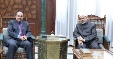 شيخ الأزهر يستقبل السفير الكويتي لدى القاهرة لبحث سبل تعزيز التعاون المشترك