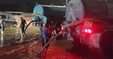 العاشر لطبيعتها بعد رفع آثار كسر خط المياه الرئيسي