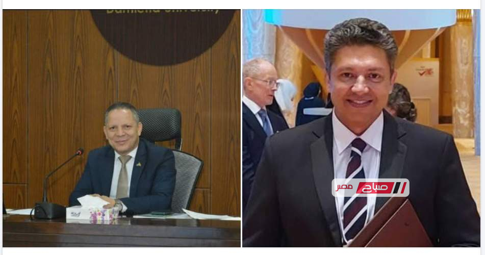 رئيس جامعة دمياط يهنئ الدكتور السيد محمد دعدور لاختياره عضواً باللجنة العليا لدراسة توافق البرامج الدراسية مع احتياجات سوق العمل