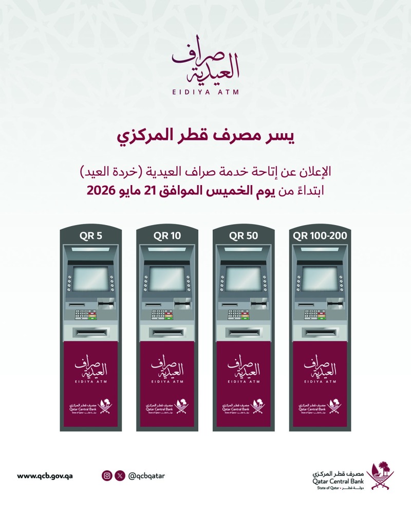 ‫ تشغيل 52 جهاز صراف آلي.. توفير خردة «الأضحى» في 10 مواقع بالمجمعات والأسواق