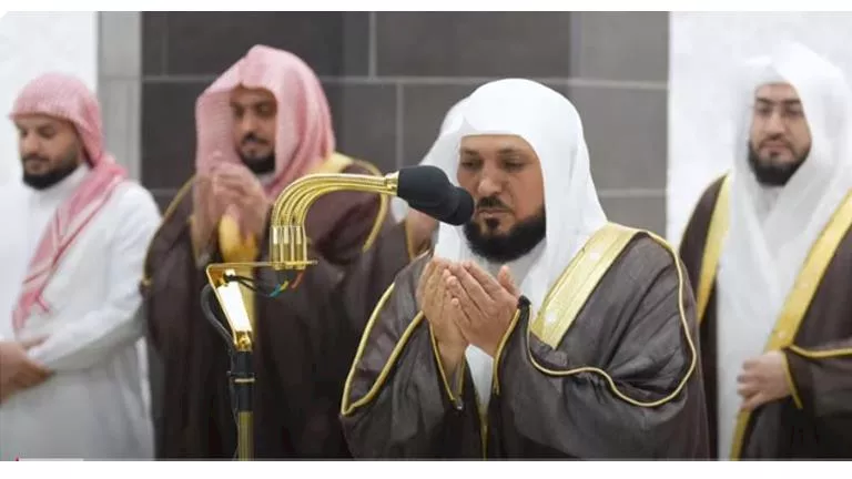 شاهد| دعاء مؤثر للشيخ ماهر المعيقلي في ليلة 9 رمضان بالمسجد الحرام