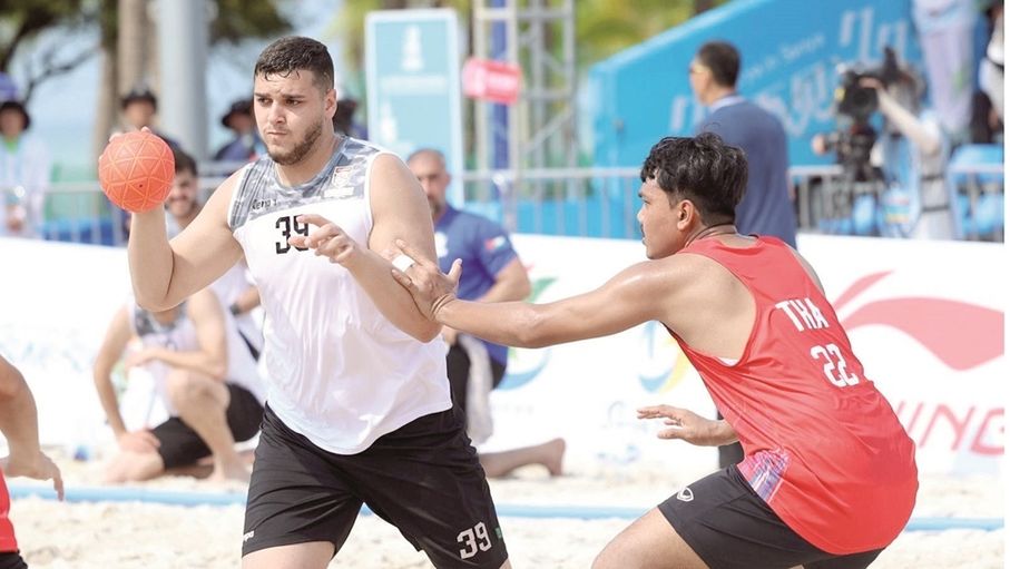 منتخب "اليد الشاطئية" ينشد الفوز على باكستان في الألعاب الآسيوية