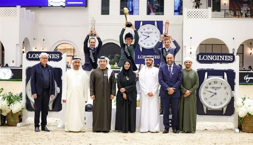 كأس الإمارات لقفز الحواجز.. منصة عالمية لدعم رياضة الفروسية