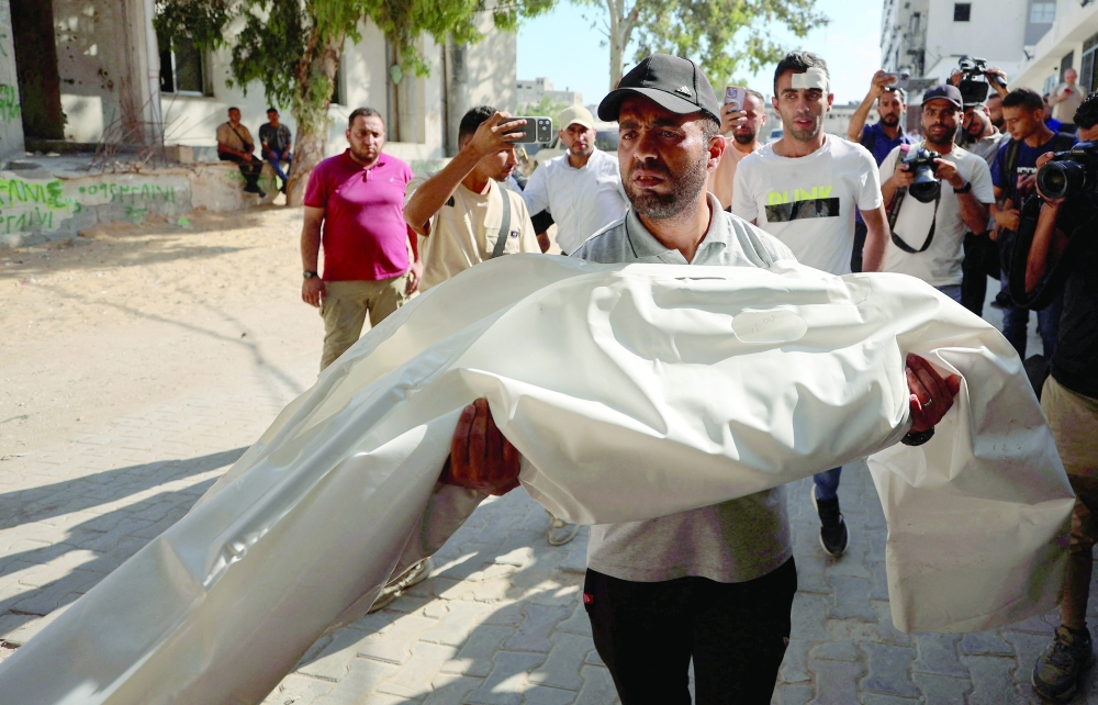 استشهاد 5 فلسطينيين في غارتين اسرائيليتين على قطاع غزة