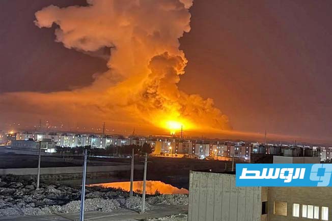 أميركية تستهدف مستودعا للنفط في طهران