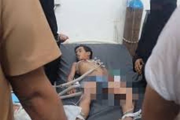 فاجعة جديدة في مدينة تعز ... السيول تجرف الطفل مجاهد