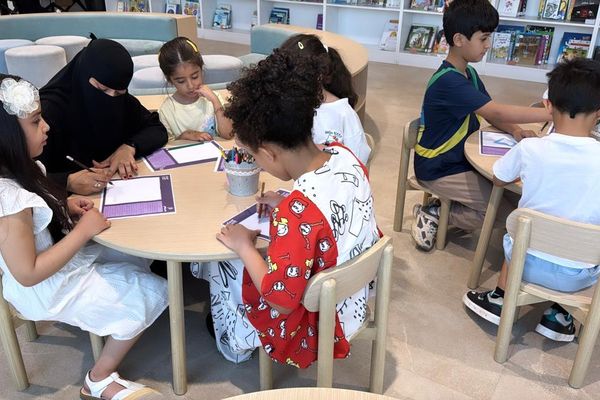 نُبل الثقافي يحفّز خيال الأطفال بورشة " أرسم قصتك"