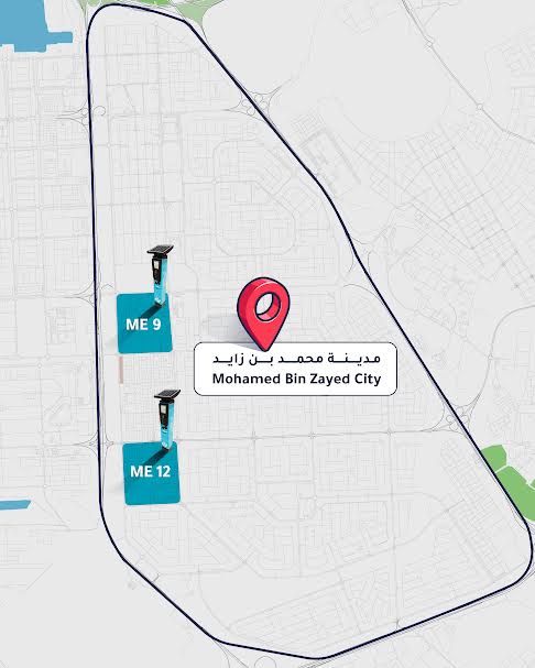 تفعيل نظام المواقف المدفوعة في قطاعات تجارية جديدة بمدينة محمد بن زايد