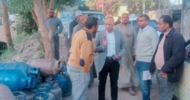 تموين قنا يضبط 150 أسطوانة قبل بيعها فى السوق السوداء