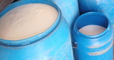 ضبط 2 طن ألبان مغشوشة بـ"الفورمالين" فى حملة تموينية بالمنيا
