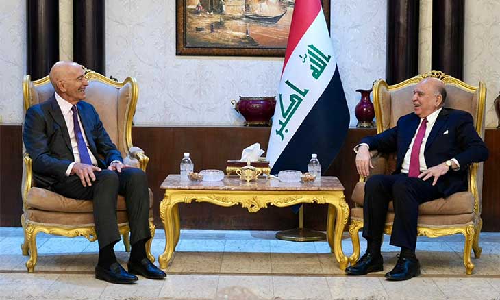 مباحثات لبراك في بغداد حول سجناء تنظيم «الدولة» والحكومة