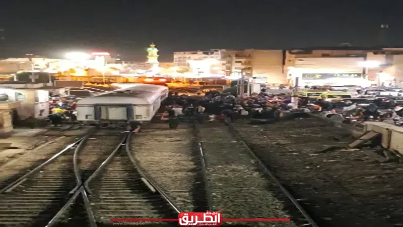خروج عربتين من قطار 977 الإسباني عن القضبان بمزلقان القراريش أثناء توجهه من الأقصر إلى القاهرة