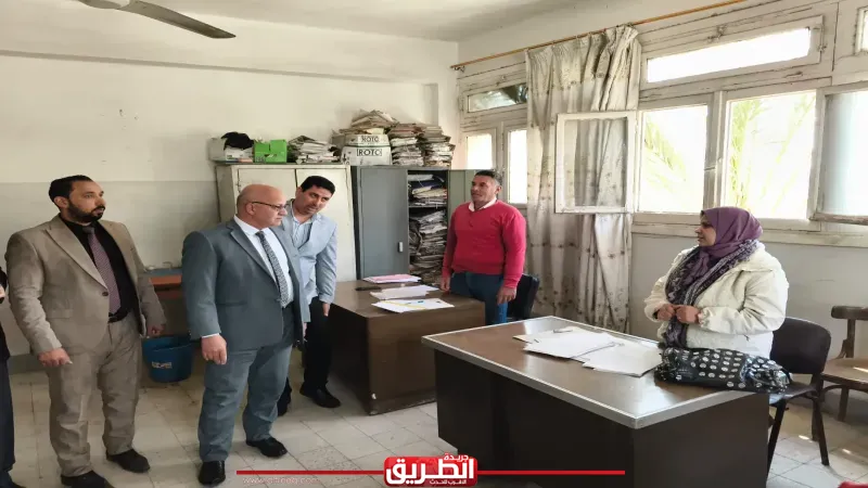 وكيل زراعة البحيرة يتفقد سير العمل بالإدارات الفنية بالمديرية