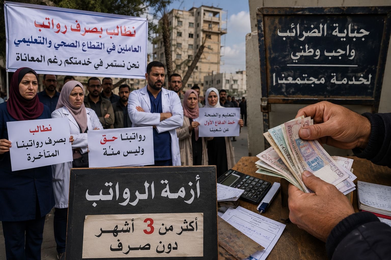 هل أصبحت الأزمات المعيشية في غزة أولوية مؤجلة؟