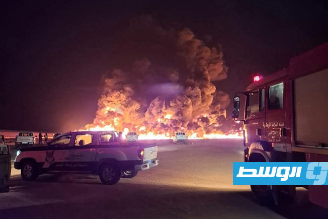 الخليج العربي: الوصول للمراحل النهائية من احتواء حريق خط الحمادة