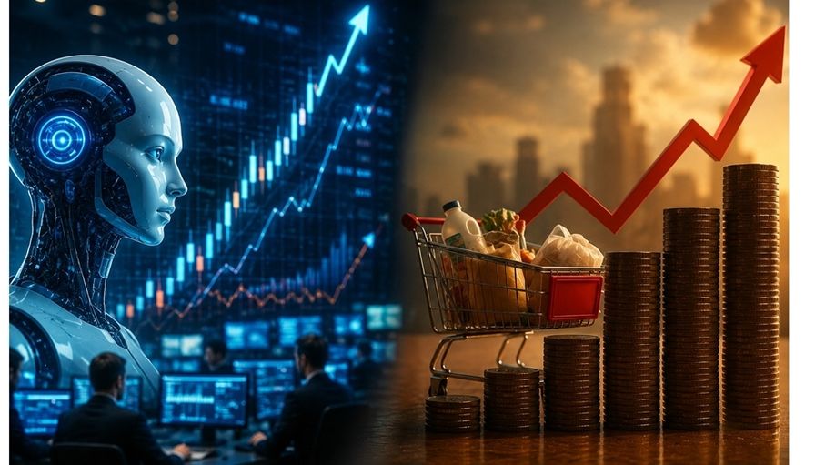 عودة التضخم تبطئ طفرة أسهم الذكاء الاصطناعي