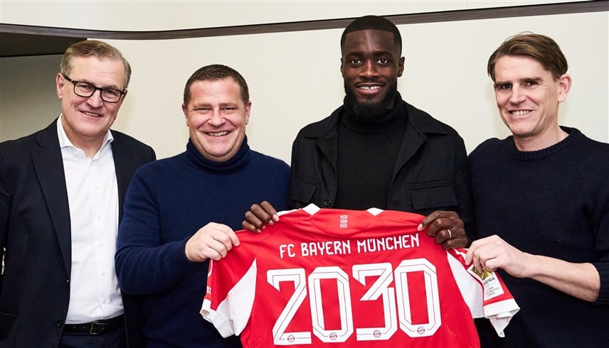 بايرن ميونخ يجدد عقد أوباميكانو حتى 2030
