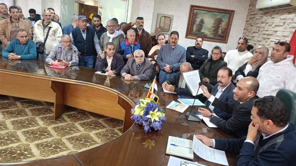 جهاز الشروق يستعرض آخر تطورات تقنين أراضي منطقة الرابية