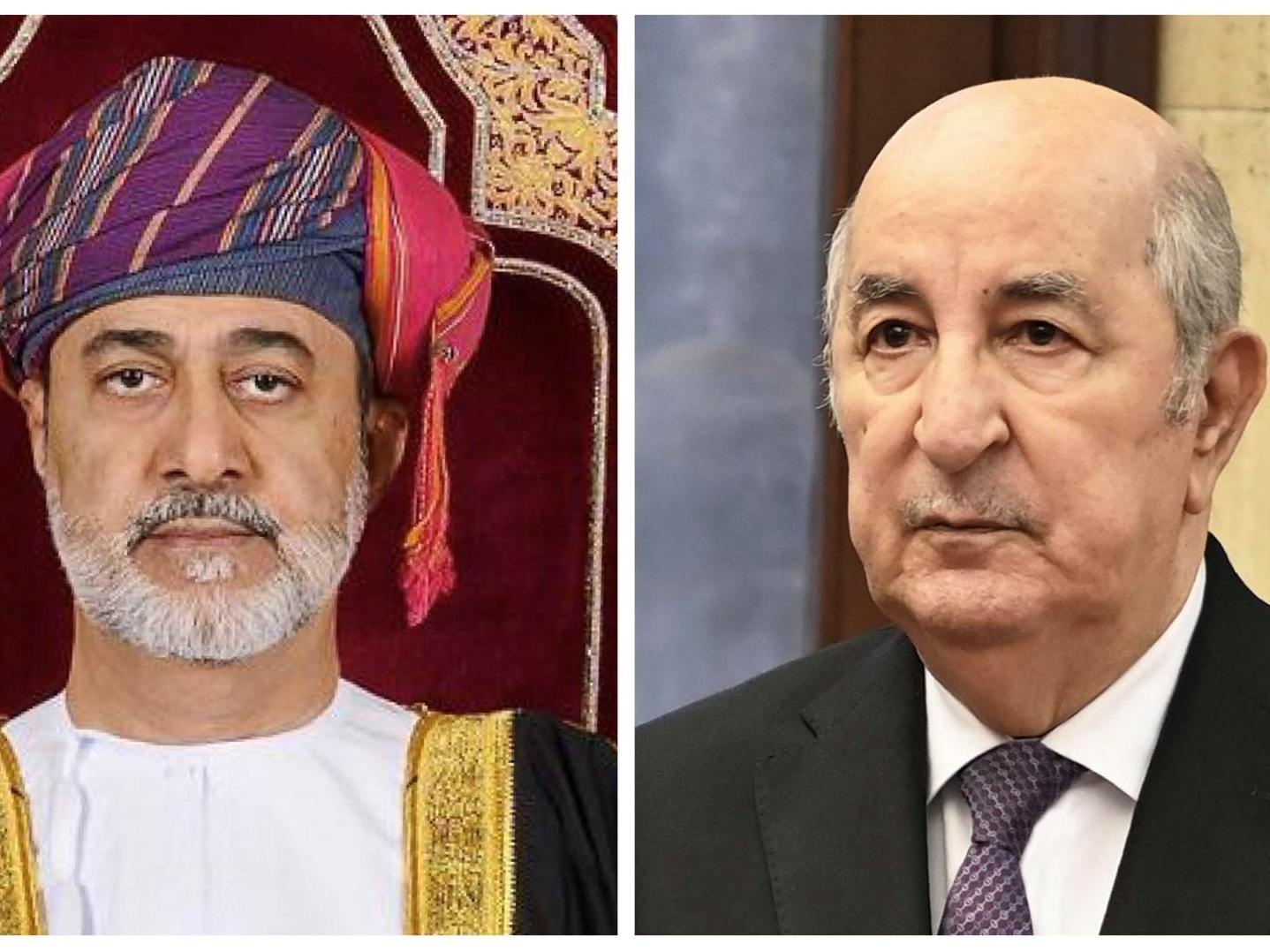 رئيس الجمهورية يجري مكالمة هاتفية مع جلالة سلطان عمان الشقيقة