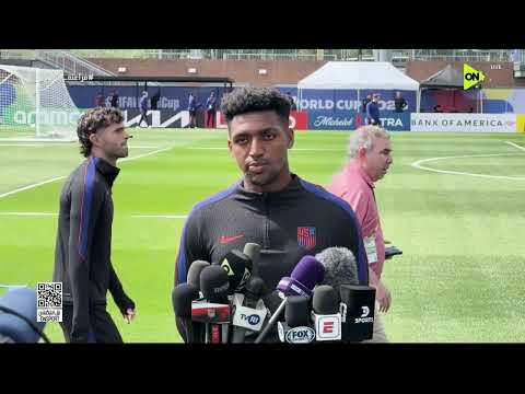 فراعنة الكورة - لقاءات مع لاعبي منتخب أمريكا قبل مواجهة بلجيكا في كأس العالم