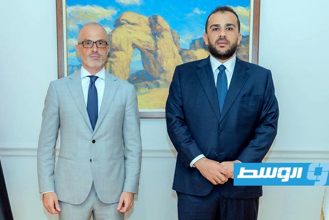 الزوبي يبحث مع السفير الأوروبي تعزيز التعاون المشترك