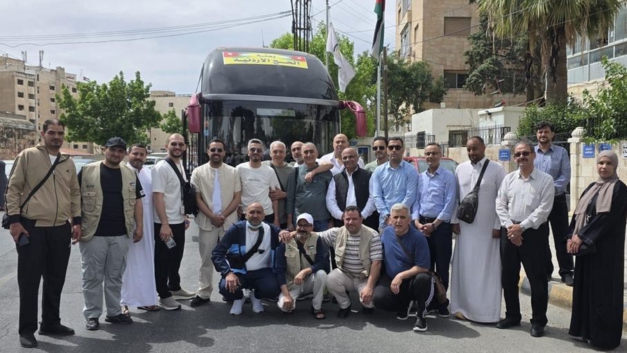 البعثة الإعلامية الأردنية تتوجه إلى الديار المقدسة