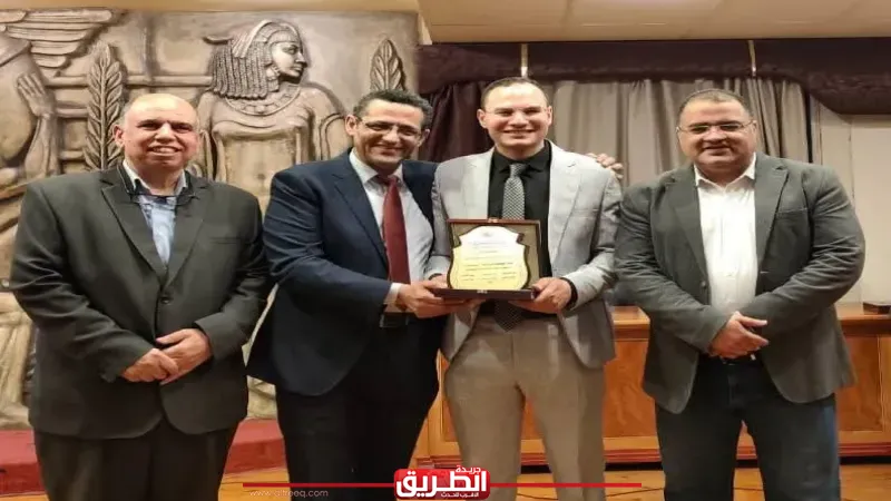 الصحفيين تكرم الزميل أحمد يوسف حنفي لحصوله على الماجستير في الإعلام
