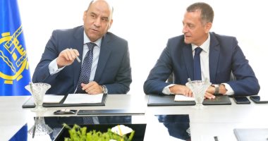 محافظ أسوان ووزير العمل يبحثان دعم العمالة غير المنتظمة بالمناجم والمحاجر