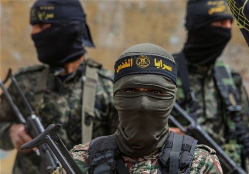 سرايا القدس تزف قائدها في الساحة اللبنانية اثر العدوان الاسرائيلي