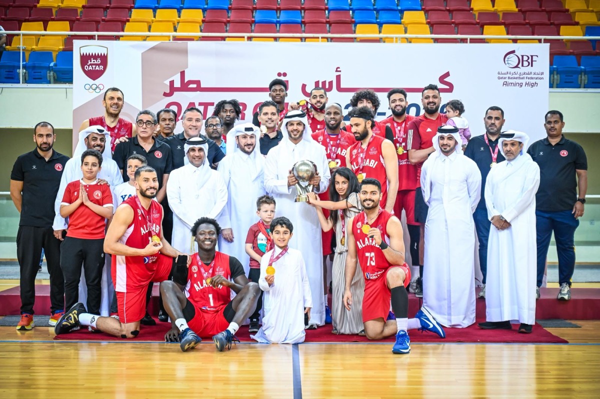 ‫ الشمال وصيفا .. العربي يحلق بكأس قطر للسلة للمرة الخامسة