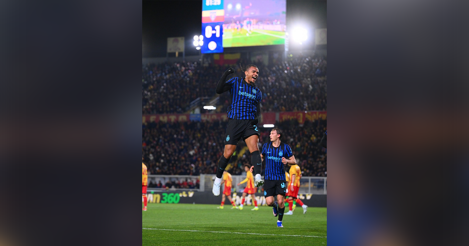 إنتر ميلان يعزز موقعه في صدارة الدوري الإيطالي