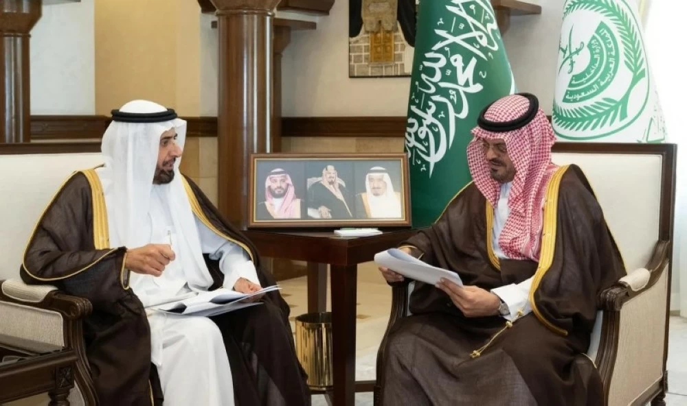 نائب أمير مكة يستقبل وزير الحج