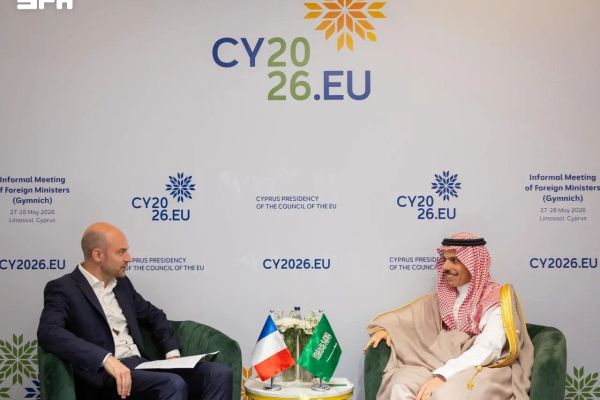 فيصل بن فرحان يستعرض العلاقات الثنائية مع وزير خار...