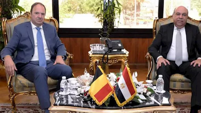 مصر وبلجيكا تبحثان زيادة الرحلات والشحن الجوي