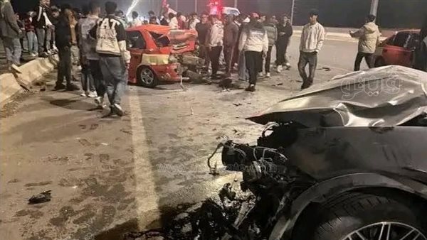 مصرع وإصابة 5 أشخاص في حادث تصادم على طريق مصر-الإسماعيلية