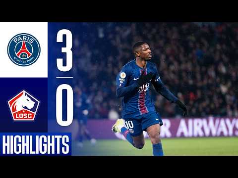 VICTORY against Lille, a STUNNER from Ousmane DEMBÉLÉ ⚽️😱