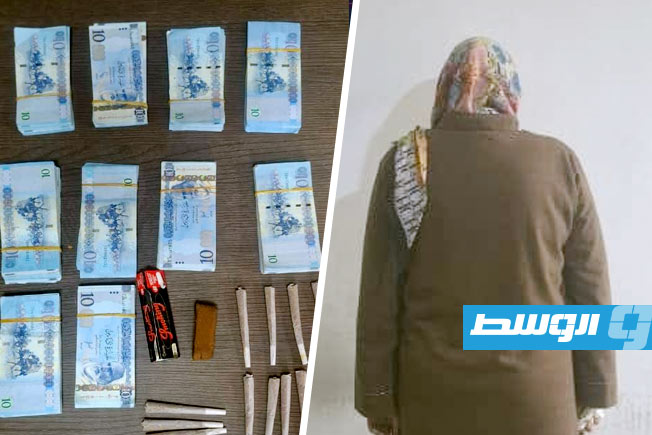ضبط امرأة وافدة متهمة بالنصب والاستيلاء على 140 ألف دينار في درنة