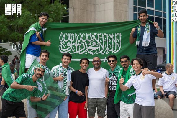 دعم جماهيري للأخضر في أتلانتا قبل مواجهة إسبانيا بكأس العالم