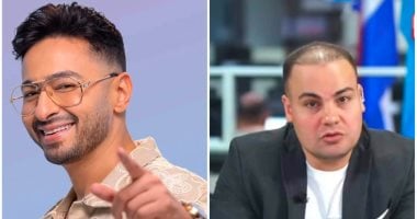 حمادة هلال: كان قلبى حاسس بفوز مصر على نيوزيلندا وكنت محضر فيديو احتفالا بالفوز
